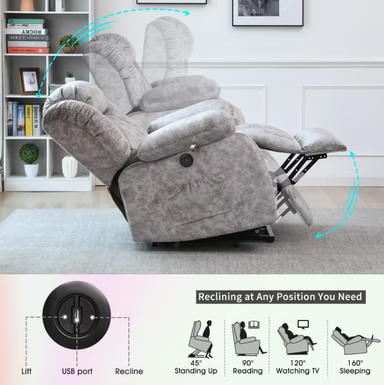 ✨Power Reclining Heated Massage Chair🔥SEASONAL CLEARANCE SALE | Cash on Delivery
