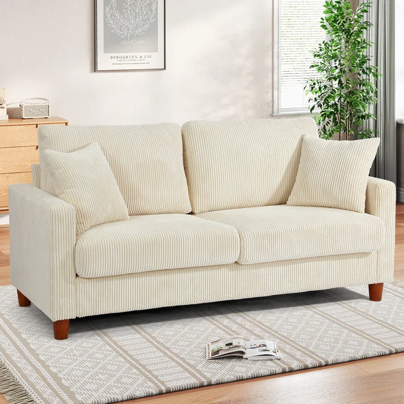 🔥2 Seater Corduroy Sofa | Limited-Time Offer | Cash on Delivery🔥